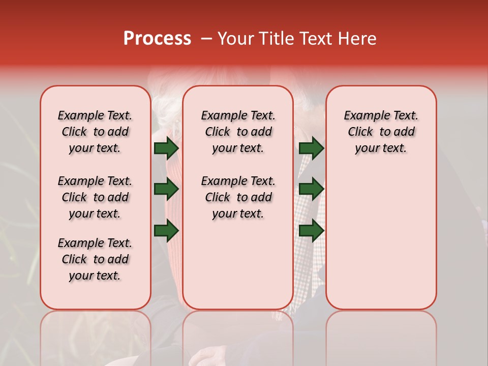 Lifestyles Female Mature PowerPoint Template