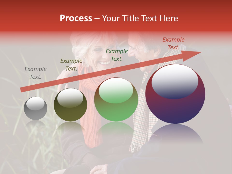 Lifestyles Female Mature PowerPoint Template