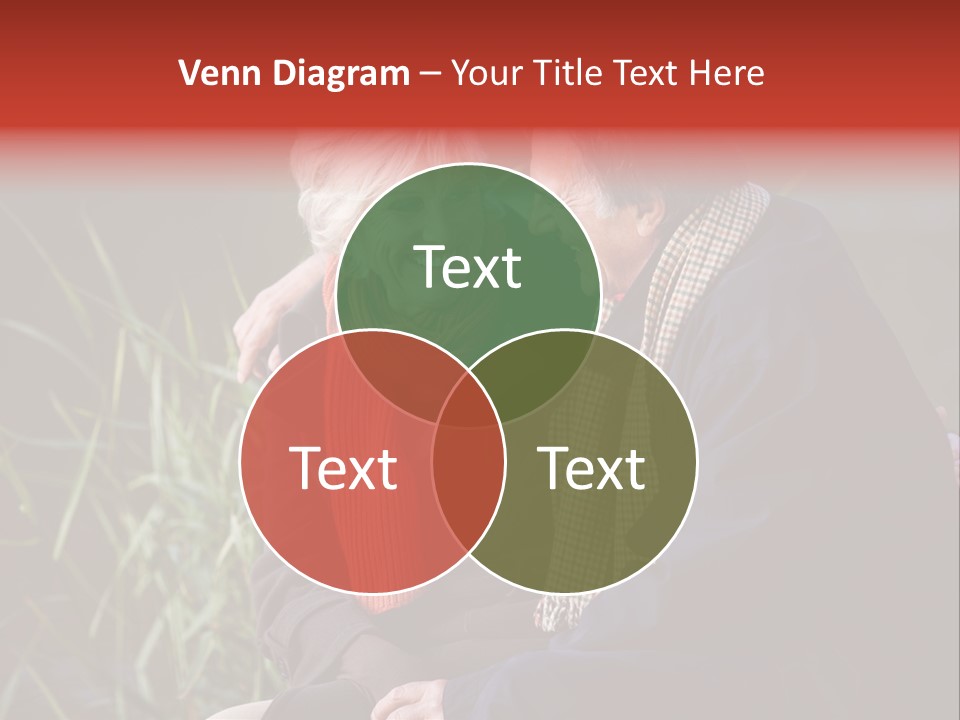 Lifestyles Female Mature PowerPoint Template