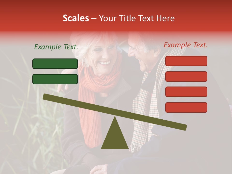 Lifestyles Female Mature PowerPoint Template