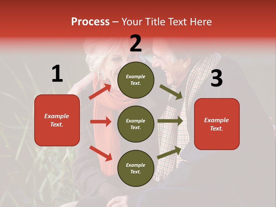 Lifestyles Female Mature PowerPoint Template