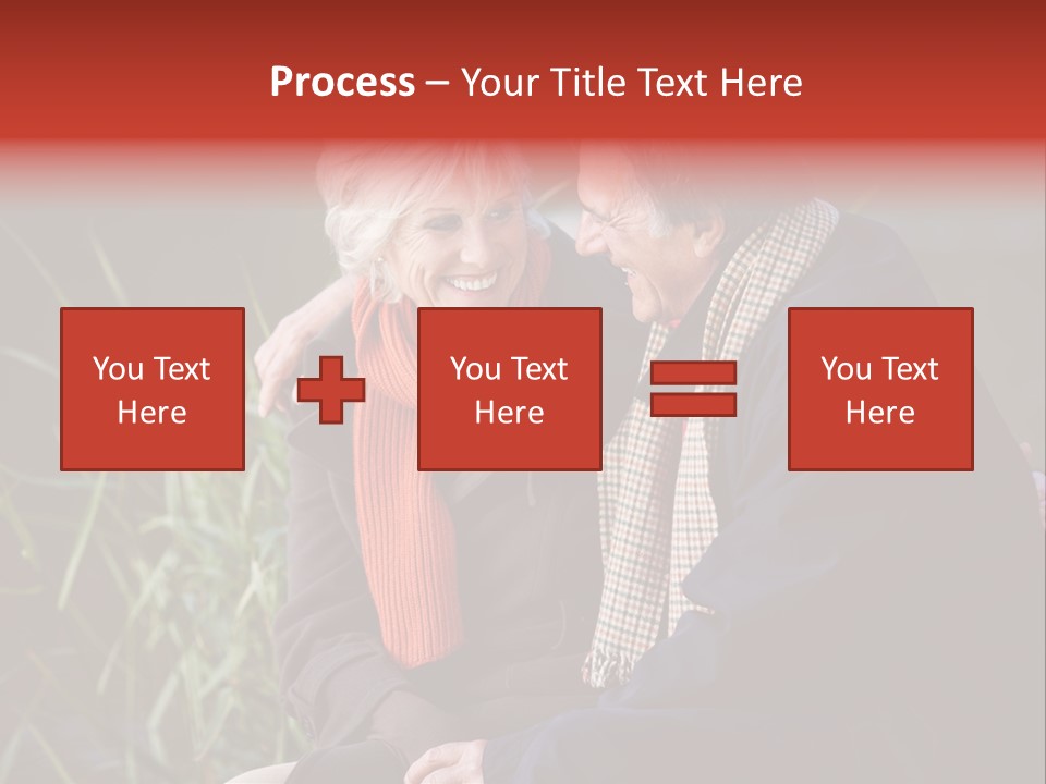 Lifestyles Female Mature PowerPoint Template