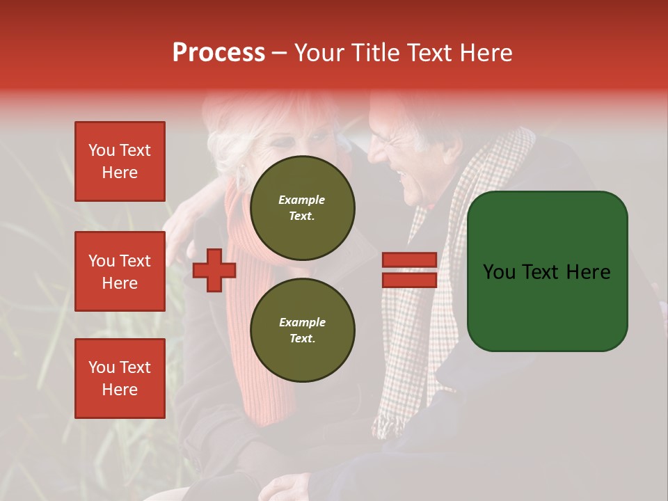 Lifestyles Female Mature PowerPoint Template