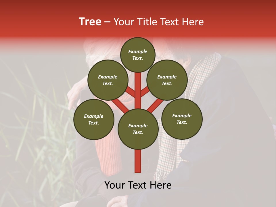 Lifestyles Female Mature PowerPoint Template