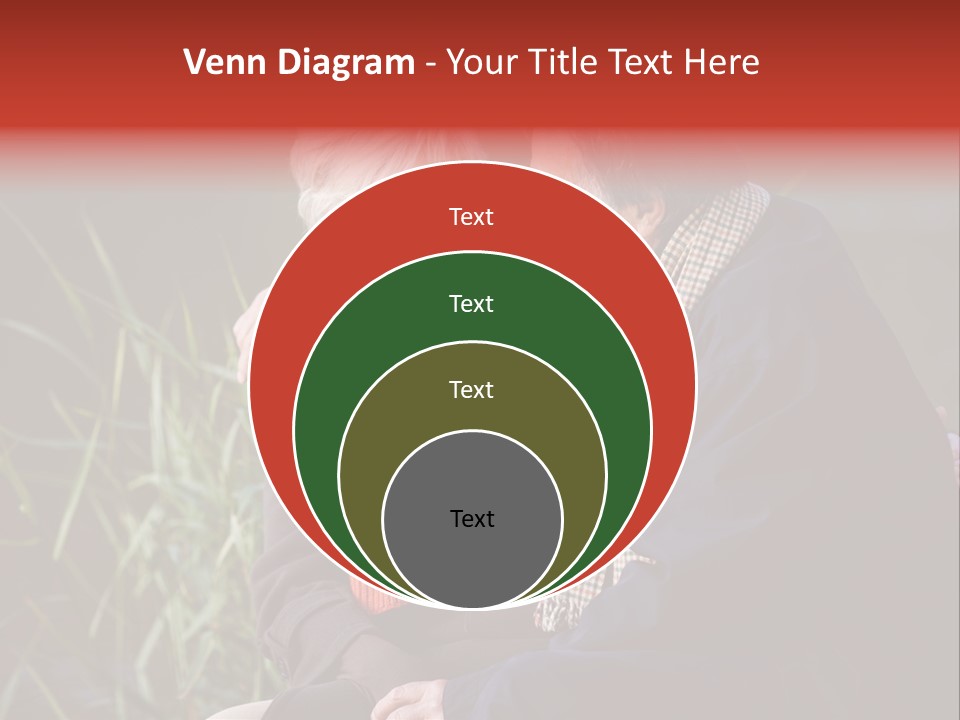 Lifestyles Female Mature PowerPoint Template