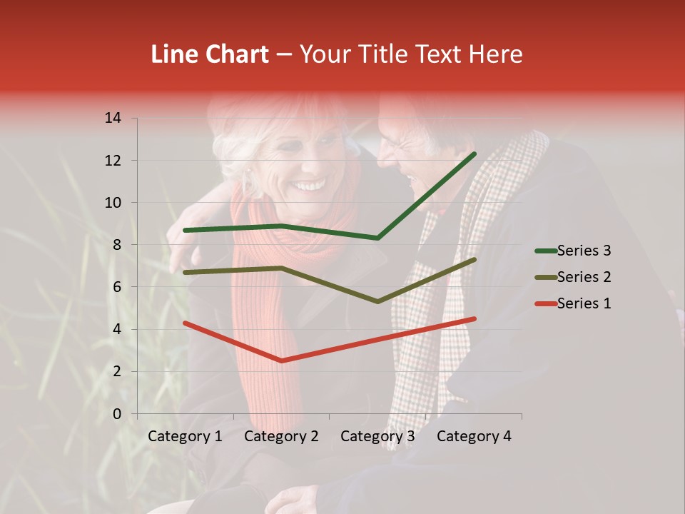 Lifestyles Female Mature PowerPoint Template