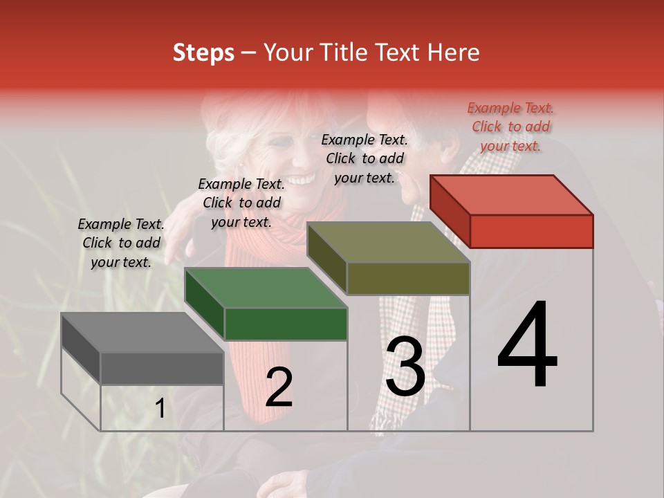 Lifestyles Female Mature PowerPoint Template