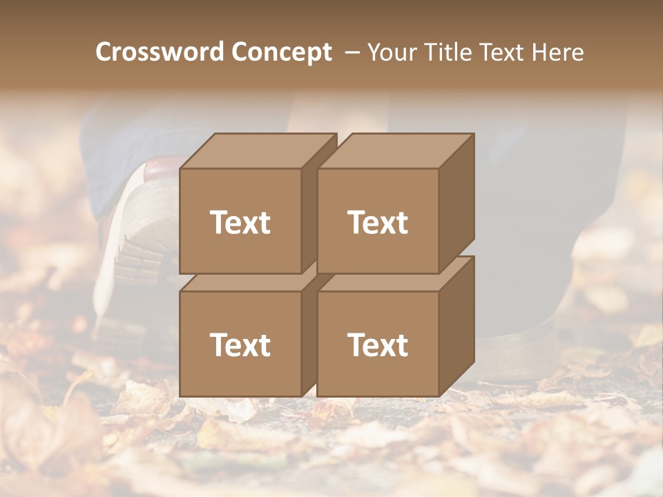 Boots Man Active PowerPoint Template