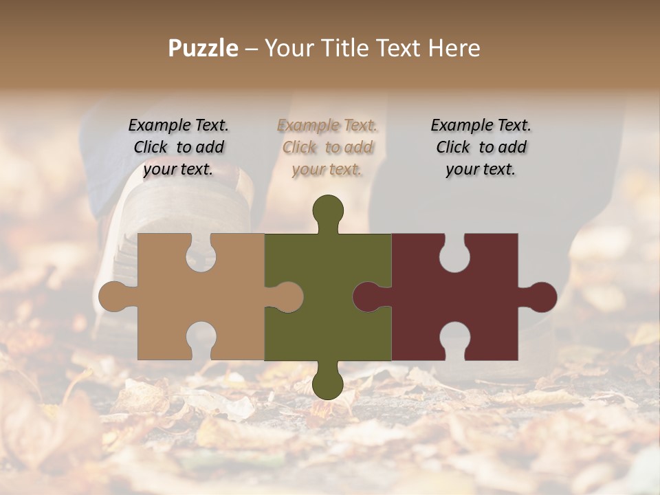 Boots Man Active PowerPoint Template