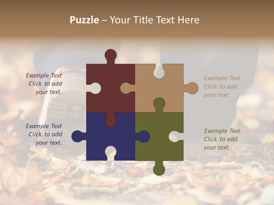 Boots Man Active PowerPoint Template