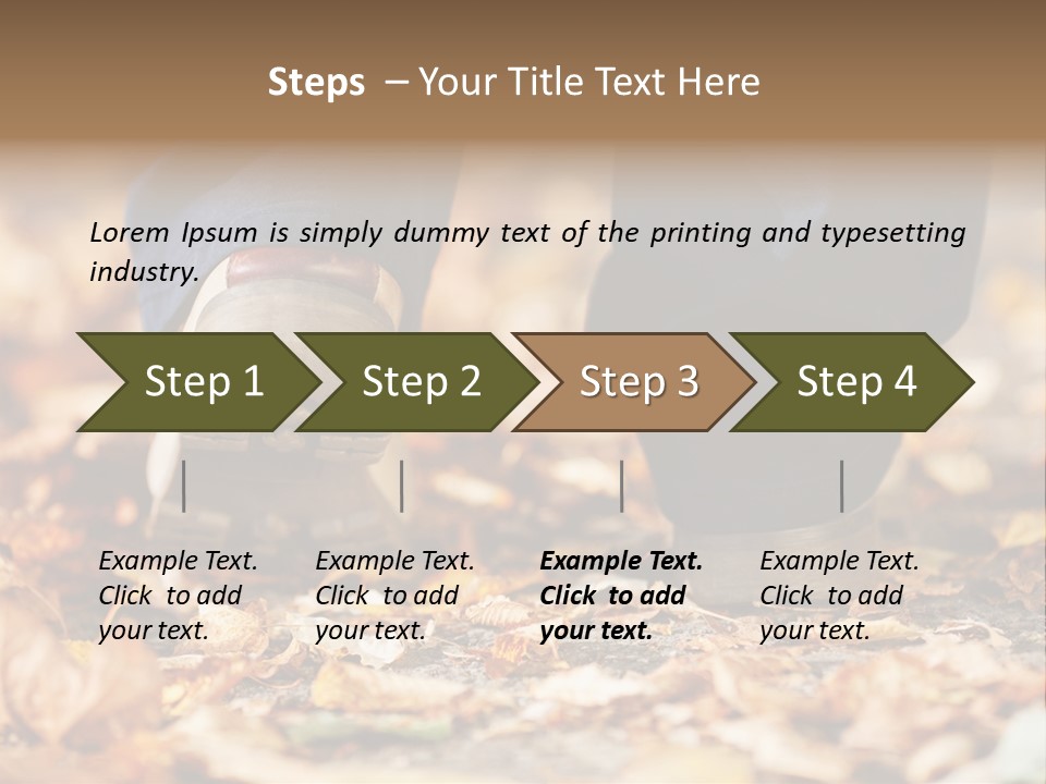 Boots Man Active PowerPoint Template