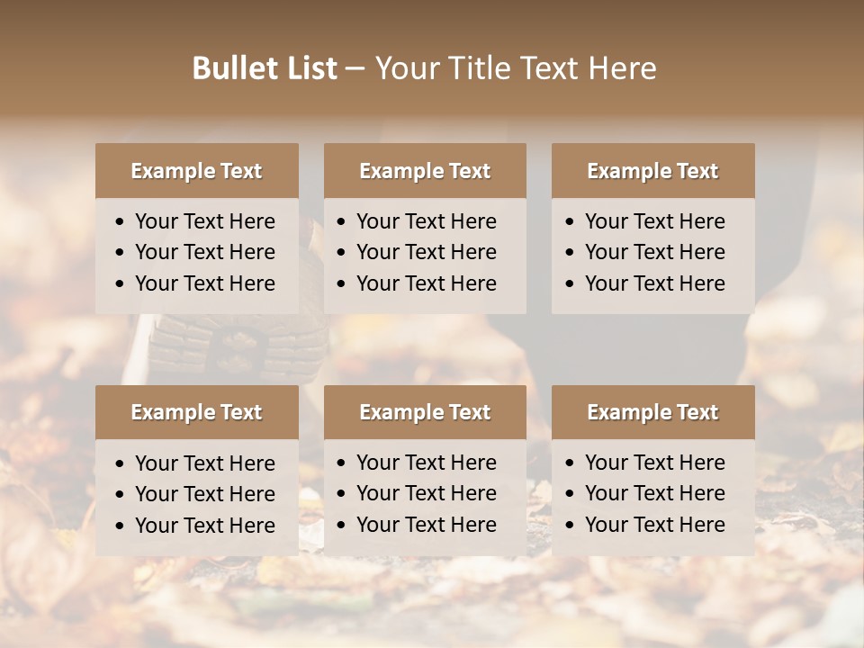 Boots Man Active PowerPoint Template
