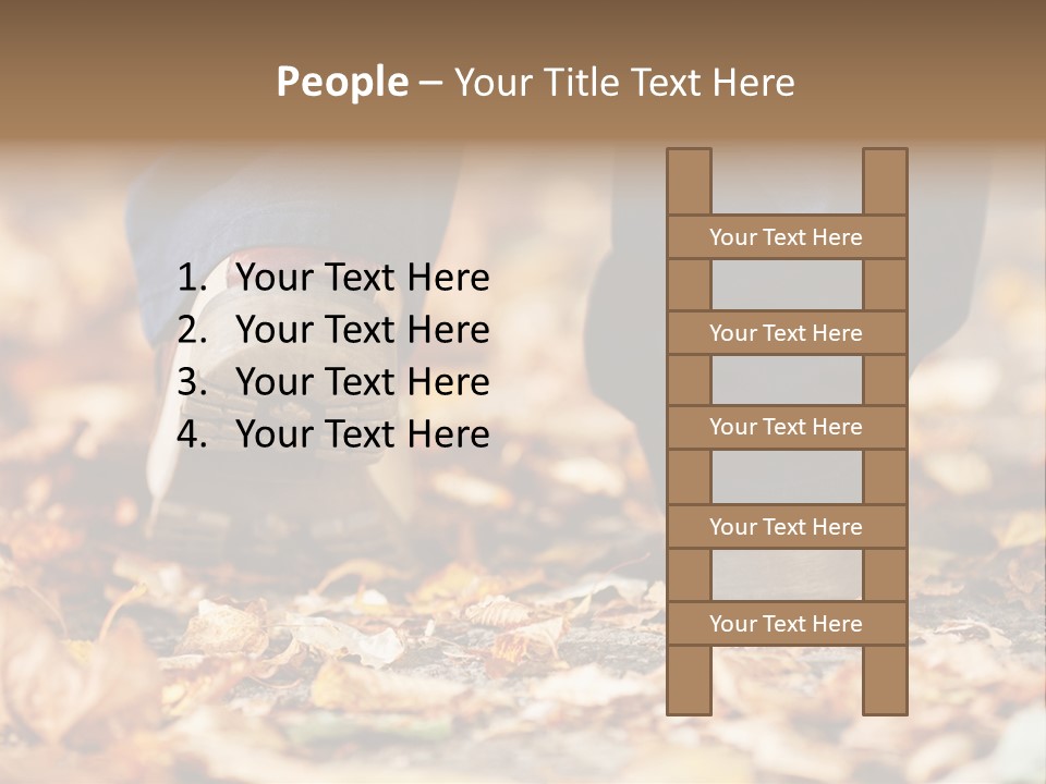 Boots Man Active PowerPoint Template