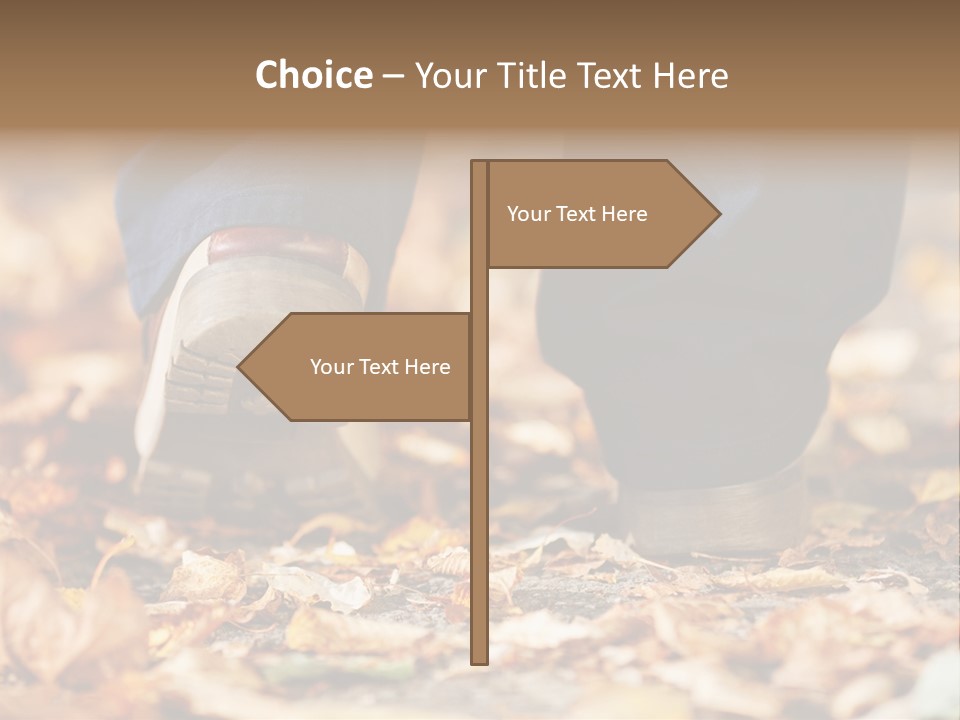 Boots Man Active PowerPoint Template