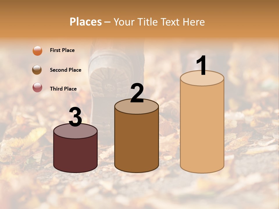 Decay Leaves Park PowerPoint Template