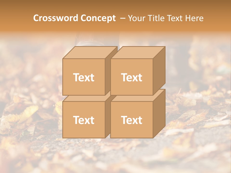 Decay Leaves Park PowerPoint Template