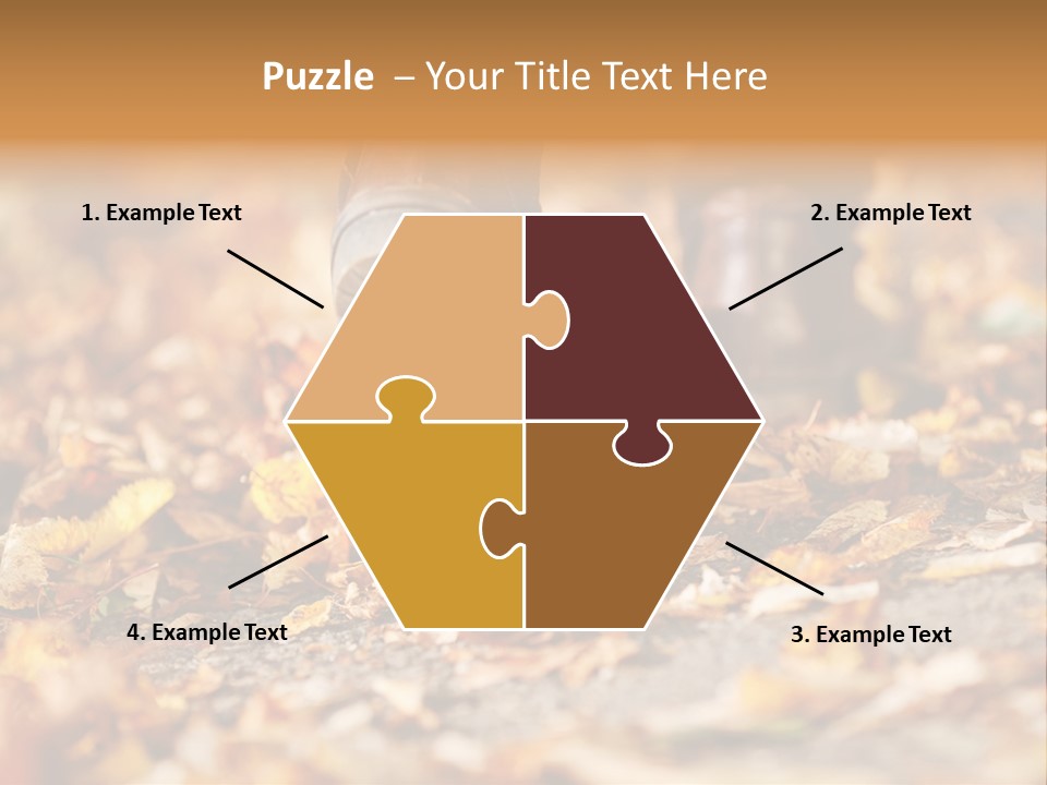 Decay Leaves Park PowerPoint Template