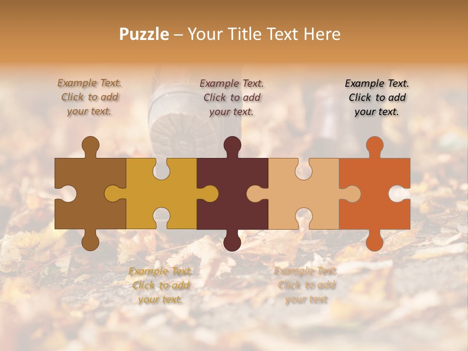 Decay Leaves Park PowerPoint Template