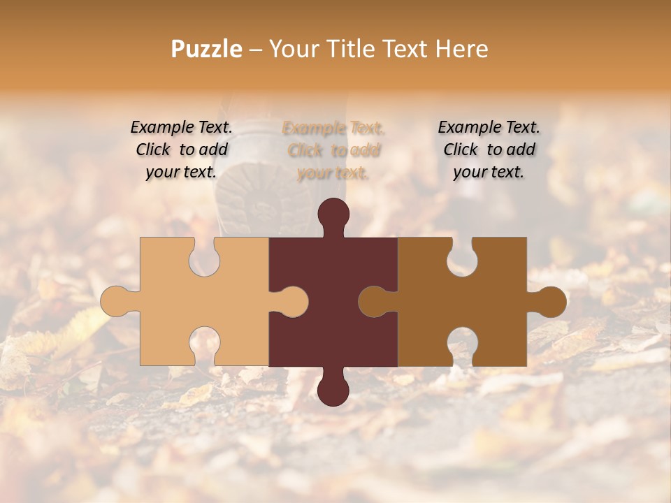 Decay Leaves Park PowerPoint Template