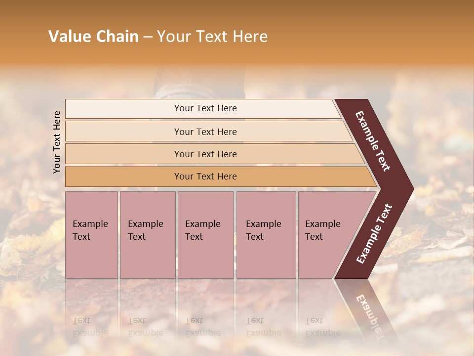 Decay Leaves Park PowerPoint Template