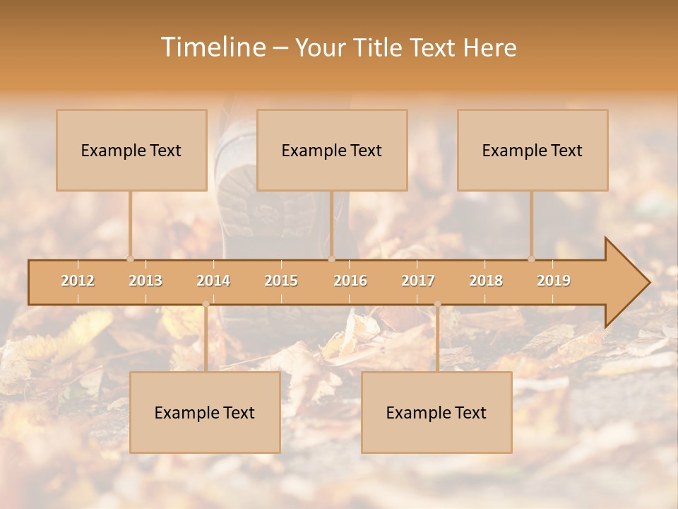 Decay Leaves Park PowerPoint Template