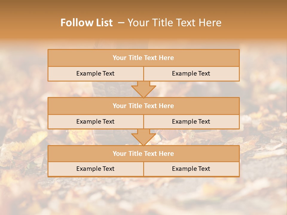 Decay Leaves Park PowerPoint Template