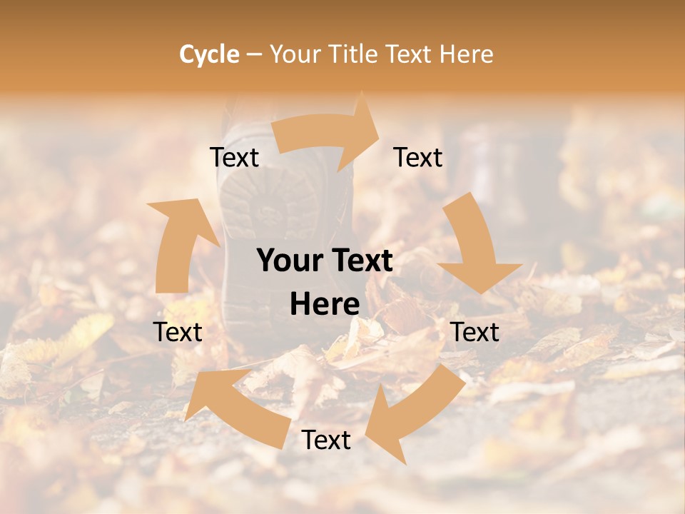 Decay Leaves Park PowerPoint Template