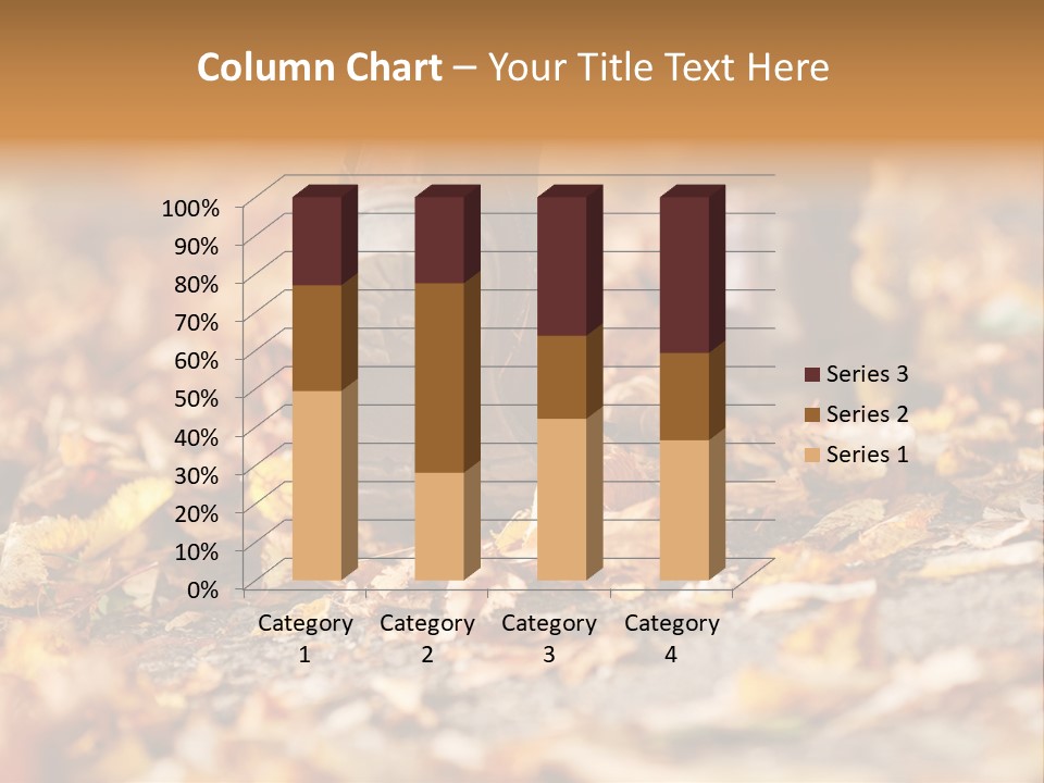 Decay Leaves Park PowerPoint Template