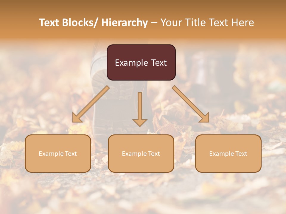 Decay Leaves Park PowerPoint Template