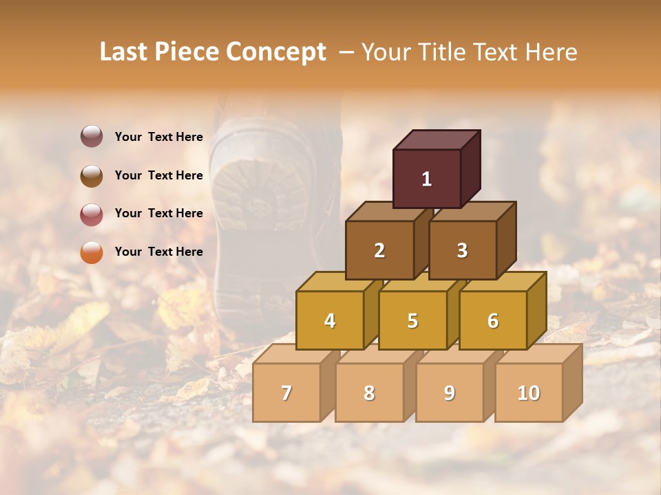 Decay Leaves Park PowerPoint Template