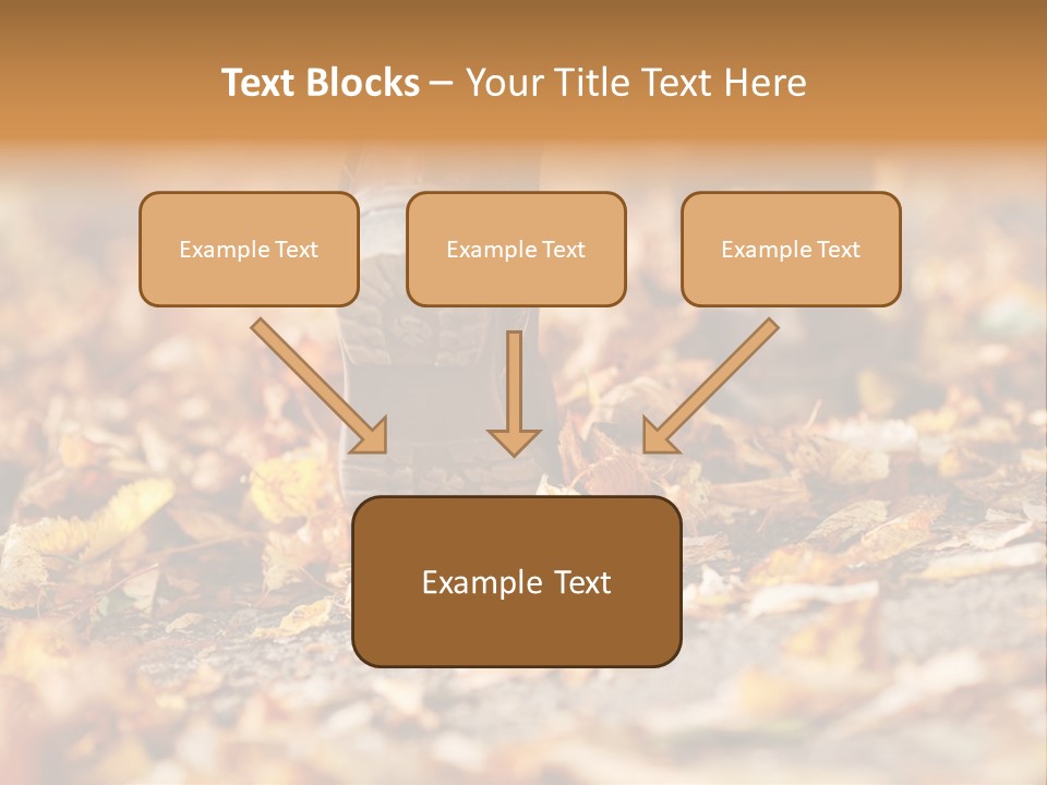 Decay Leaves Park PowerPoint Template