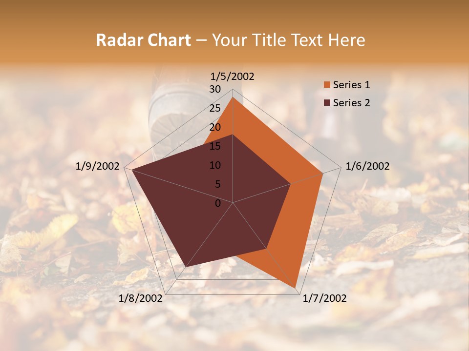 Decay Leaves Park PowerPoint Template