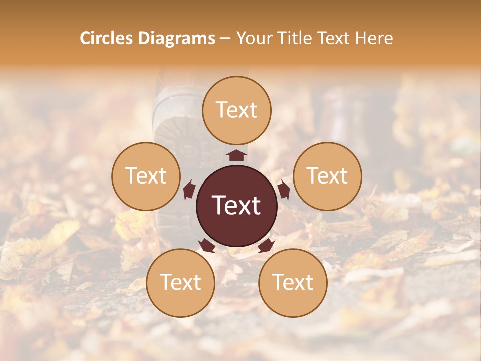 Decay Leaves Park PowerPoint Template