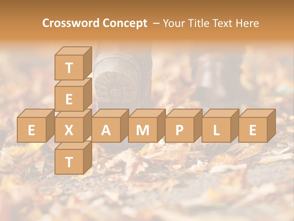 Decay Leaves Park PowerPoint Template