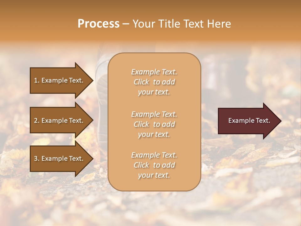 Decay Leaves Park PowerPoint Template