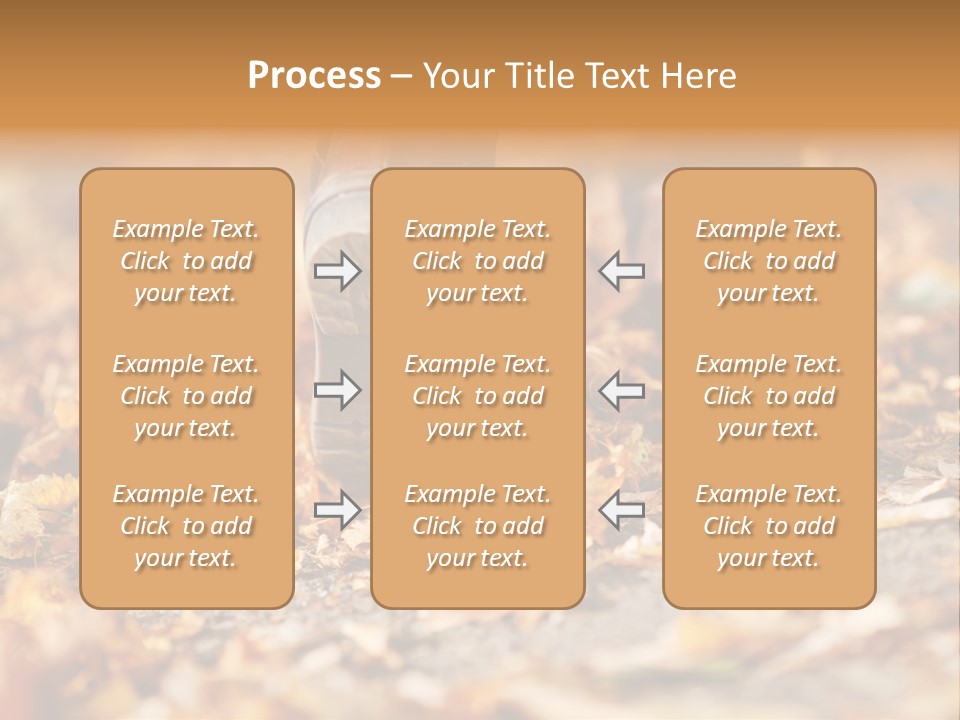 Decay Leaves Park PowerPoint Template