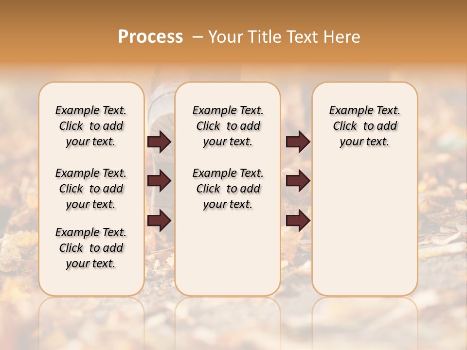 Decay Leaves Park PowerPoint Template
