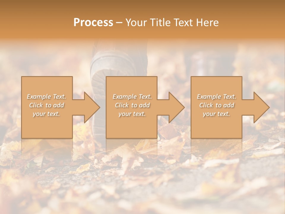 Decay Leaves Park PowerPoint Template