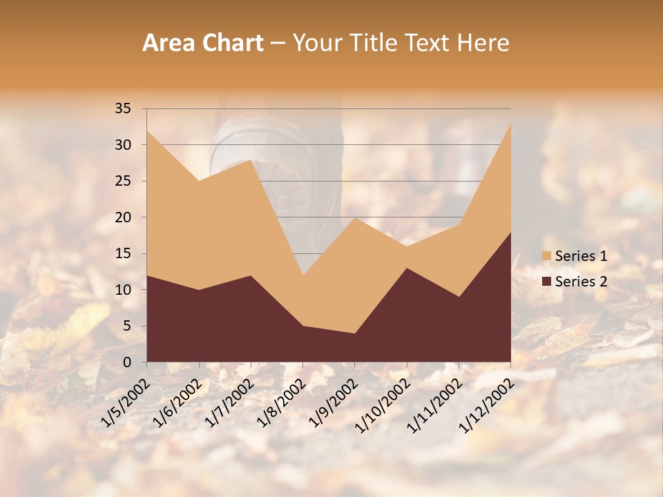 Decay Leaves Park PowerPoint Template