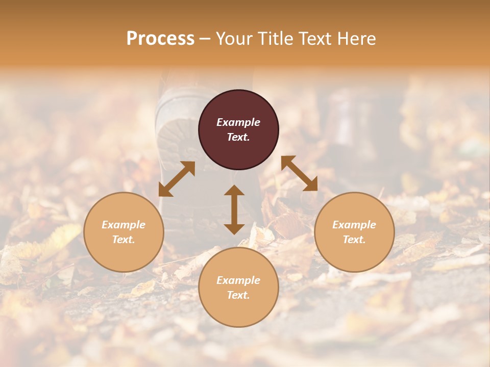 Decay Leaves Park PowerPoint Template