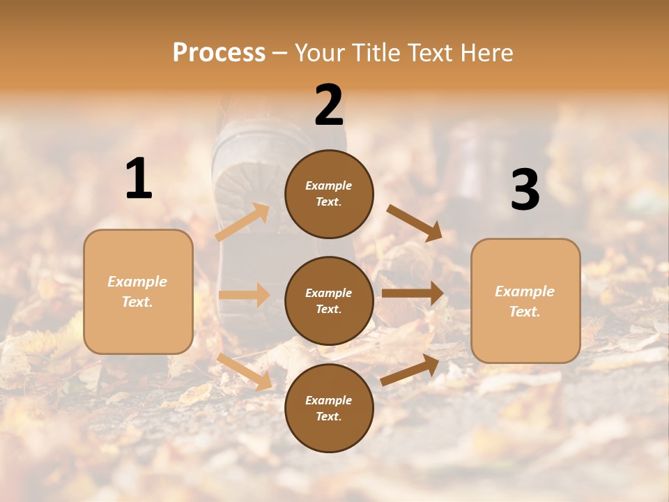 Decay Leaves Park PowerPoint Template