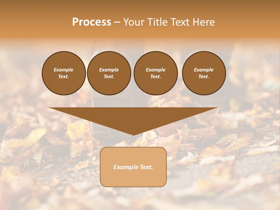 Decay Leaves Park PowerPoint Template