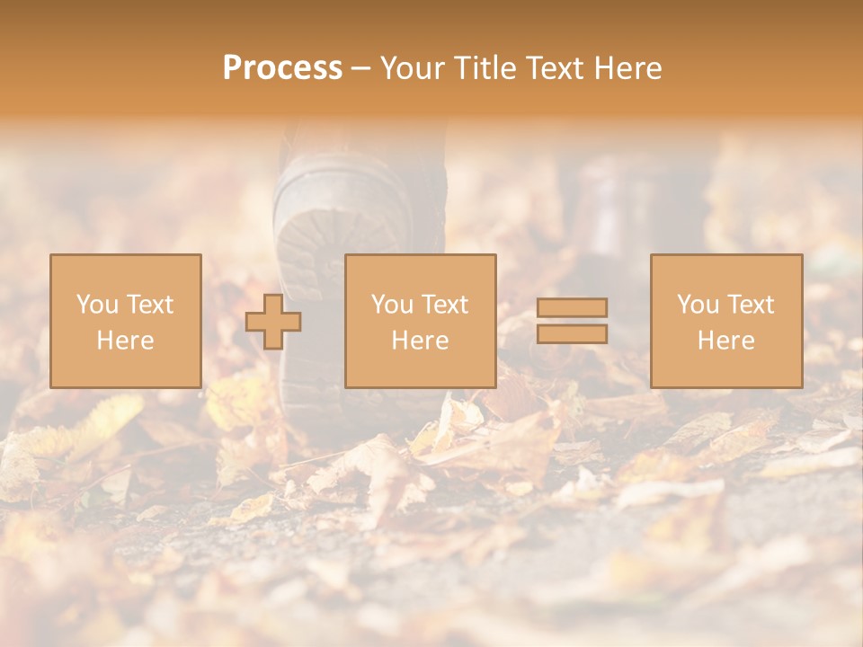 Decay Leaves Park PowerPoint Template