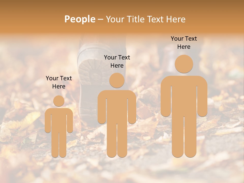 Decay Leaves Park PowerPoint Template