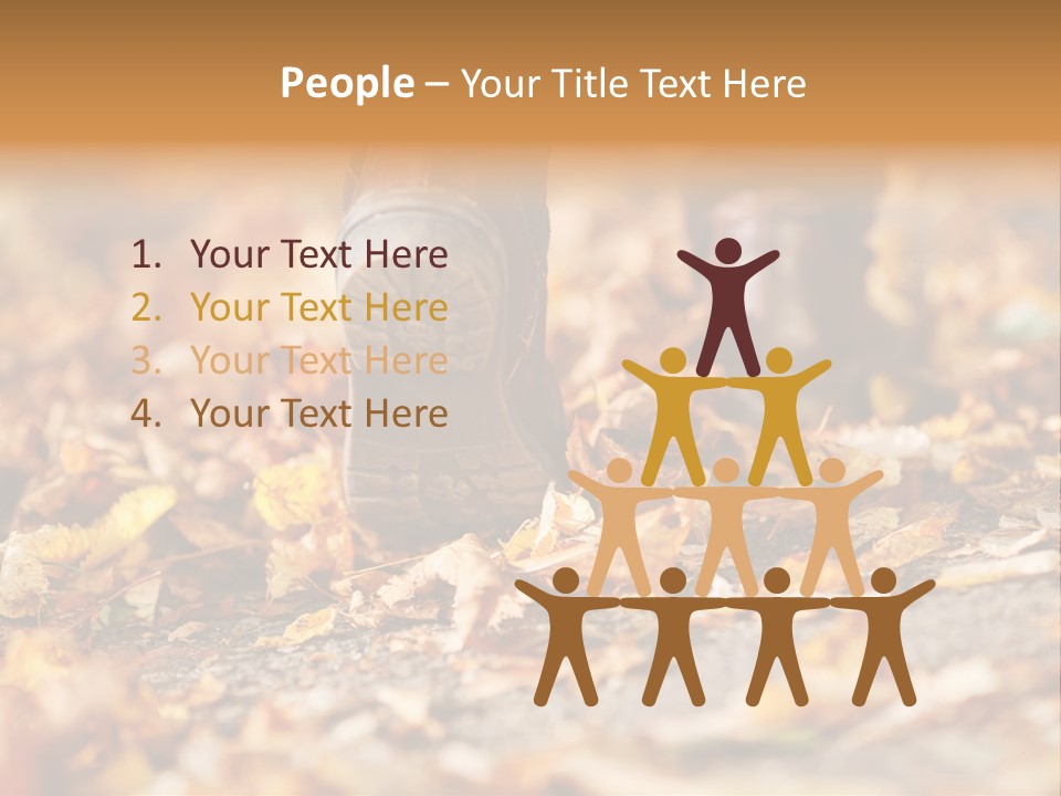 Decay Leaves Park PowerPoint Template