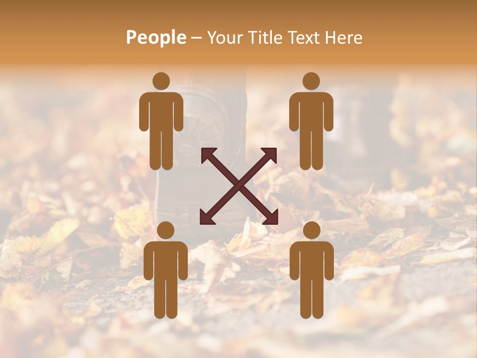 Decay Leaves Park PowerPoint Template