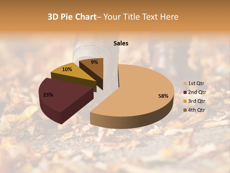 Decay Leaves Park PowerPoint Template