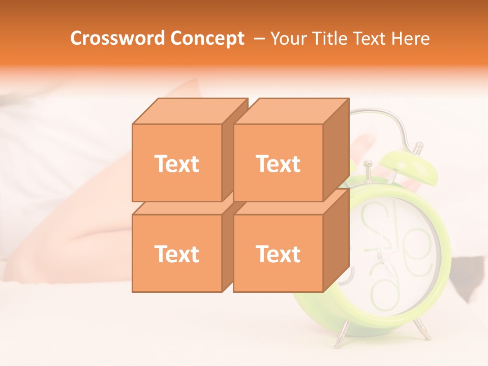 Morning Relaxation Rest PowerPoint Template