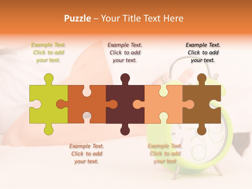 Morning Relaxation Rest PowerPoint Template