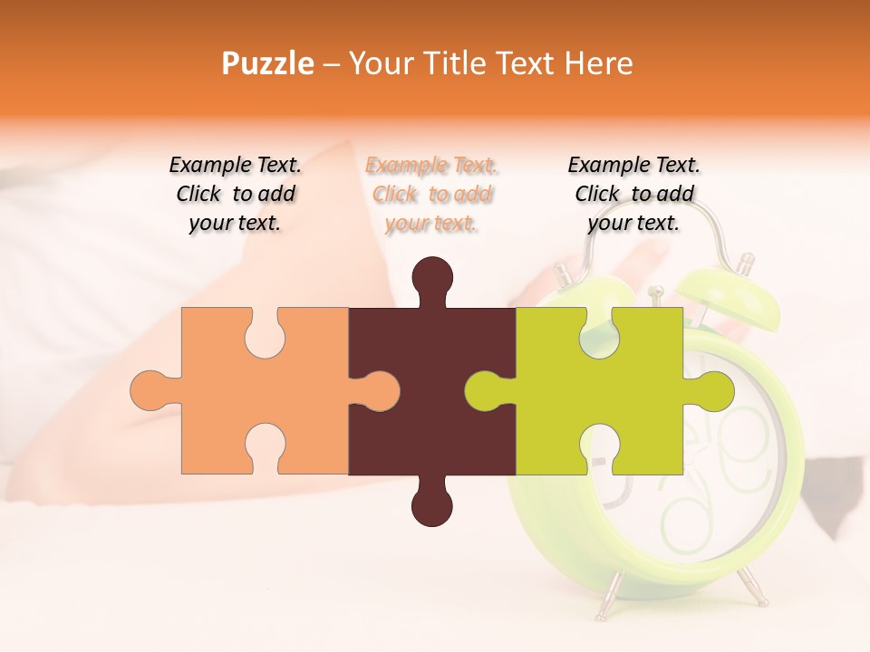 Morning Relaxation Rest PowerPoint Template